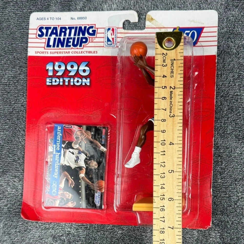 1996 Kenner Starting Lineup Anfernee Penny Hardaway Orlando Magic Figure‎ & Card